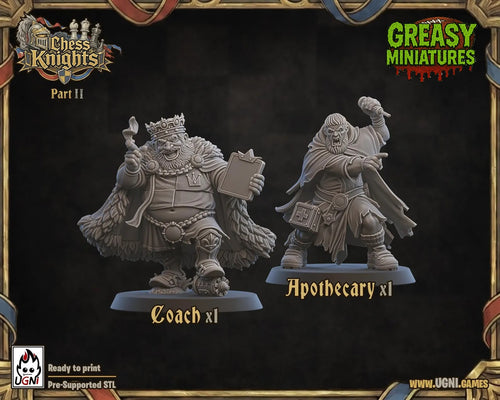 Chess Knights - Fantasy Football Team - By Ugni Miniatures
