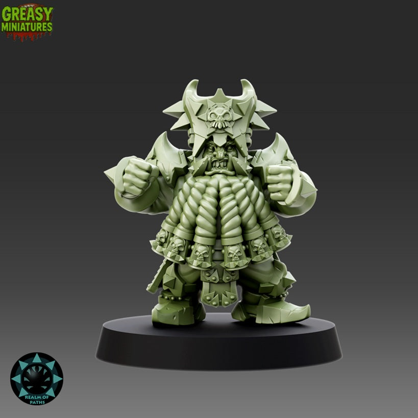 The Iron Boulders - Doom Dwarfs - Tabletop Wargaming Team-  Miniatures - Realm of Paths
