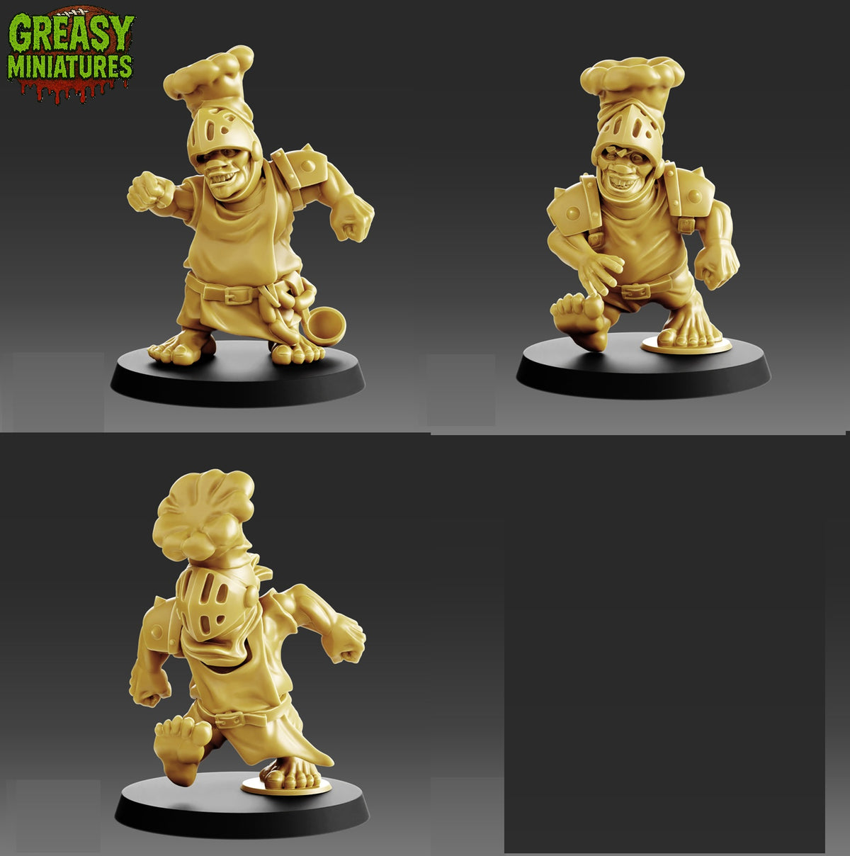Kitchen Knights - Halfling Team - Fantasy Football - By Realm of Paths