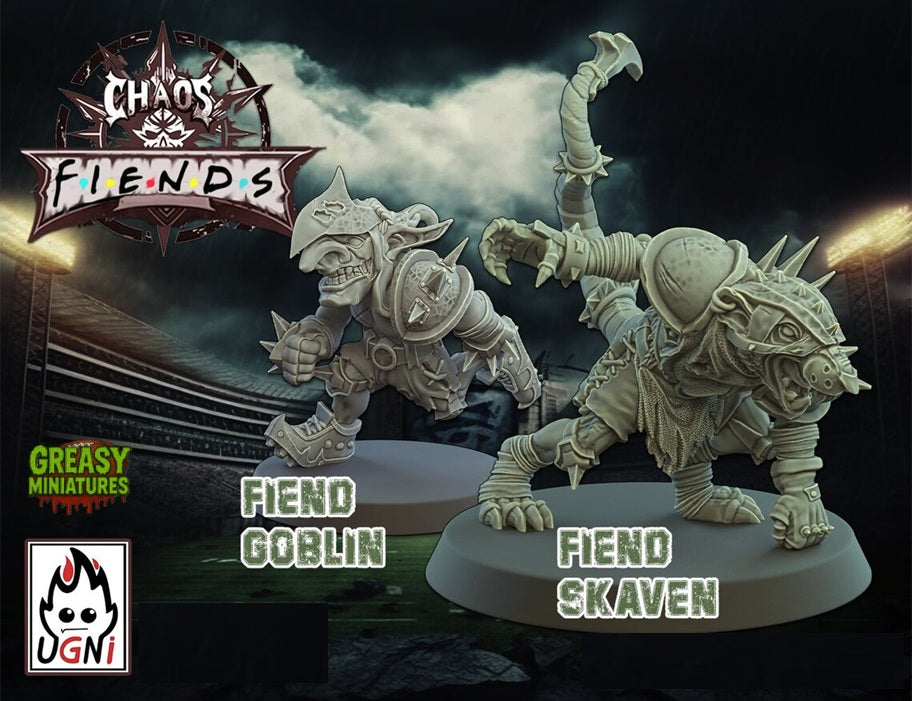 Fiends of Chaos Team - (Renegades) - Tabletop Wargaming - Ugni Miniatures