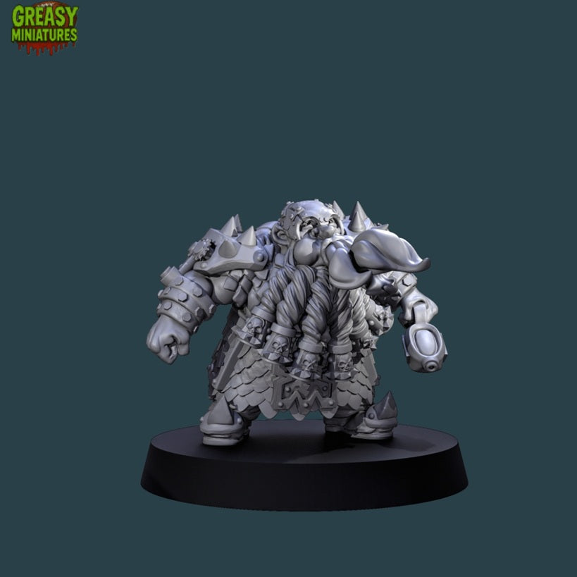 The Fire Mechanics - Chaotic - Dwarf - Tabletop Wargaming Team - Realm of Paths