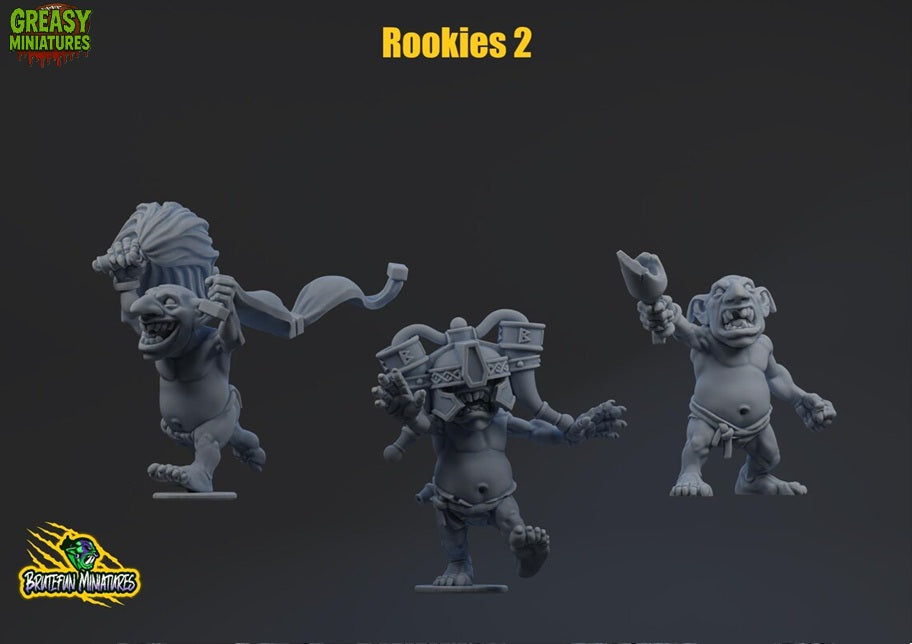 Snottingham Skwurtz - Goblin Runts Team - Brutefun Miniatures - Fantasy Football