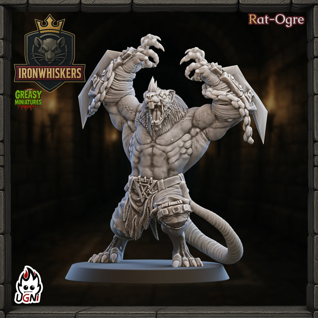 Ironwhiskers - Ratmen Team - Tabletop Wargaming Team - Ugni Miniatures