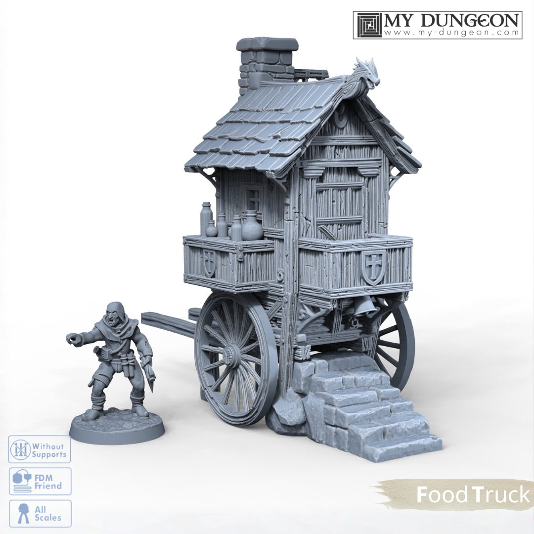 Medieval Food Truck/Cart - My Dungeon