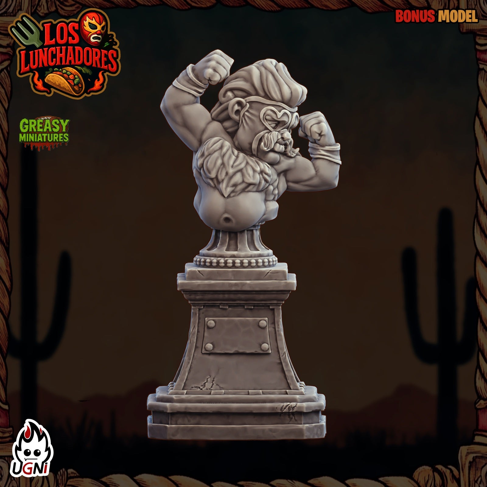 Los Lunchadores - Tabletop Wargaming - Halfling Team - By Ugni Miniatures