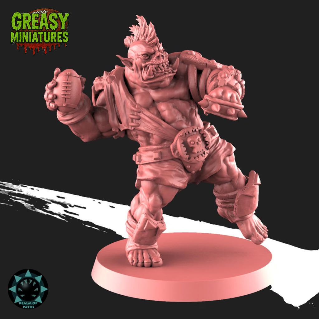 The Brawlers - Orc Fantasy Football Team - By Realm of Paths