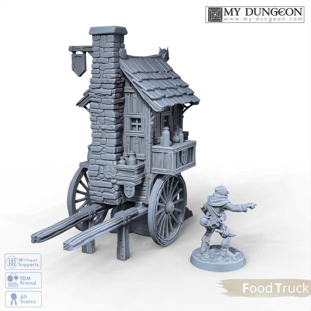 Medieval Food Truck/Cart - My Dungeon
