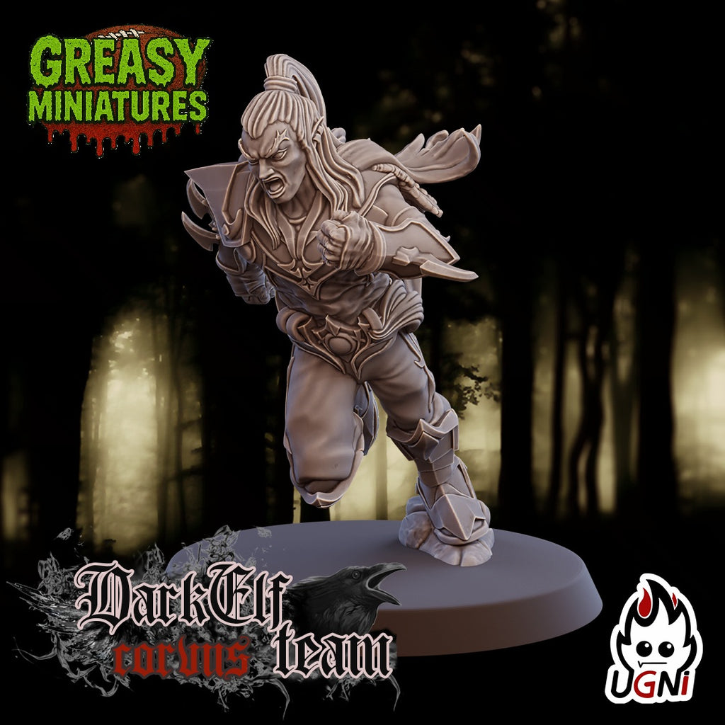 Corvus Team - Dark Elf - Fantasy Football - Ugni Miniatures