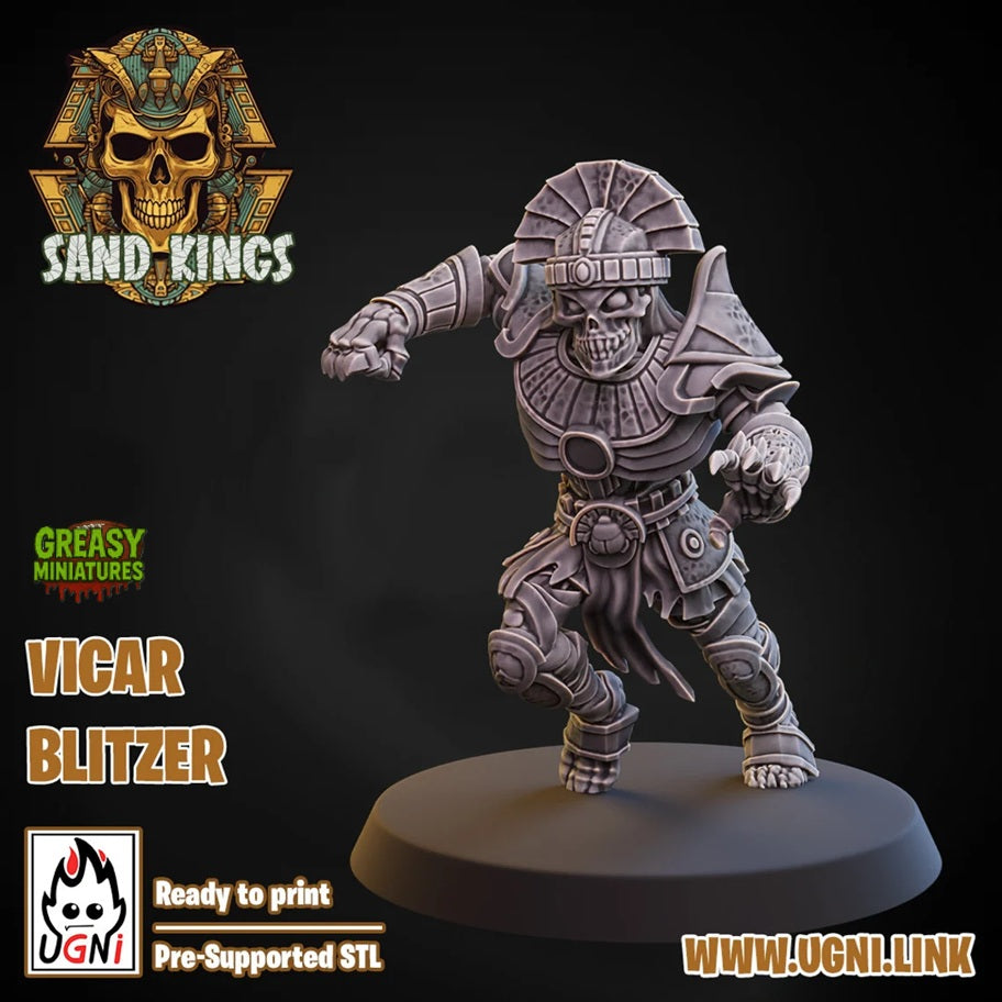 Sand Kings - Full Team - Tabletop Wargaming - by UGNI Miniatures