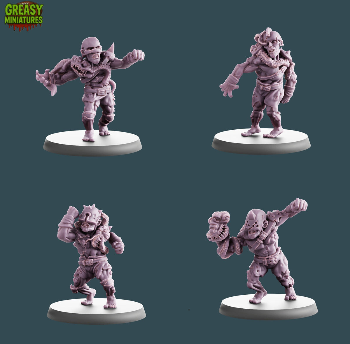 The Infected - Rotten Team - Tabletop Wargaming Team - Designed by Realm of Paths