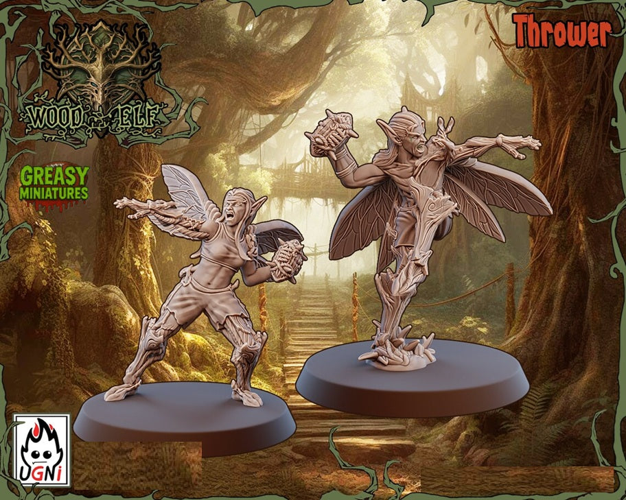 Tree Dryad - Wood Elves - Tabletop Wargaming Team - UGNI Miniatures