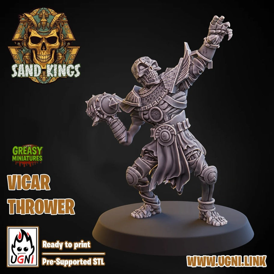 Sand Kings - Full Team - Tabletop Wargaming - by UGNI Miniatures