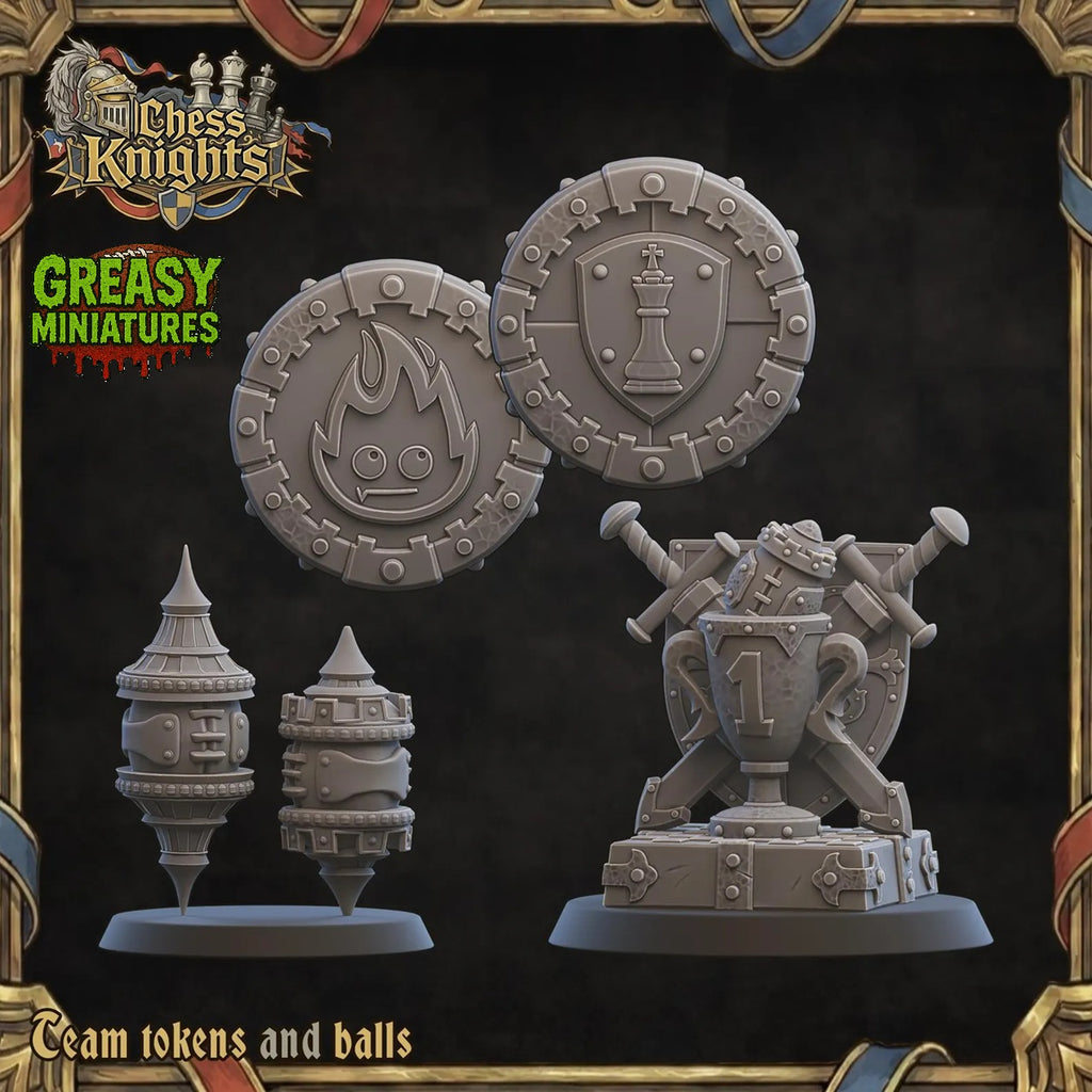Chess Knights - Fantasy Football Team - By Ugni Miniatures