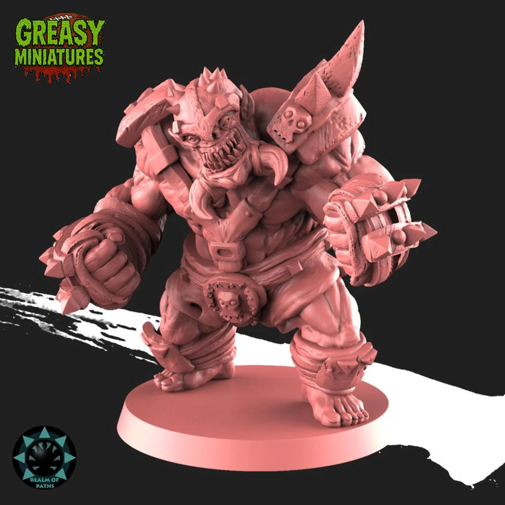 The Brawlers - Orc Fantasy Football Team - By Realm of Paths