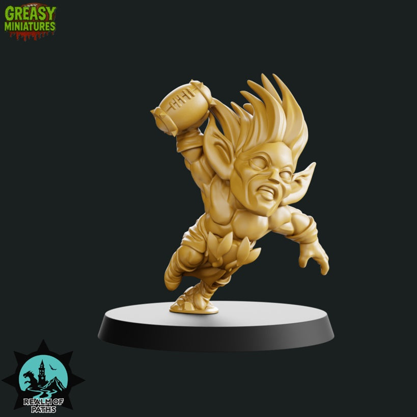 Chibi - Forest Wood Elves - Tabletop Wargaming Team - By Realm of Paths