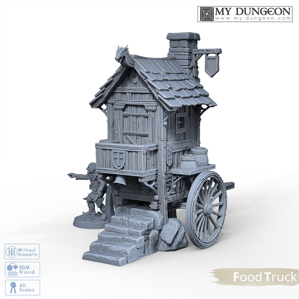 Medieval Food Truck/Cart - My Dungeon