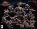 Gutter Ronins - Ratmen Team - Tabletop Wargaming Team - Ugni Miniatures