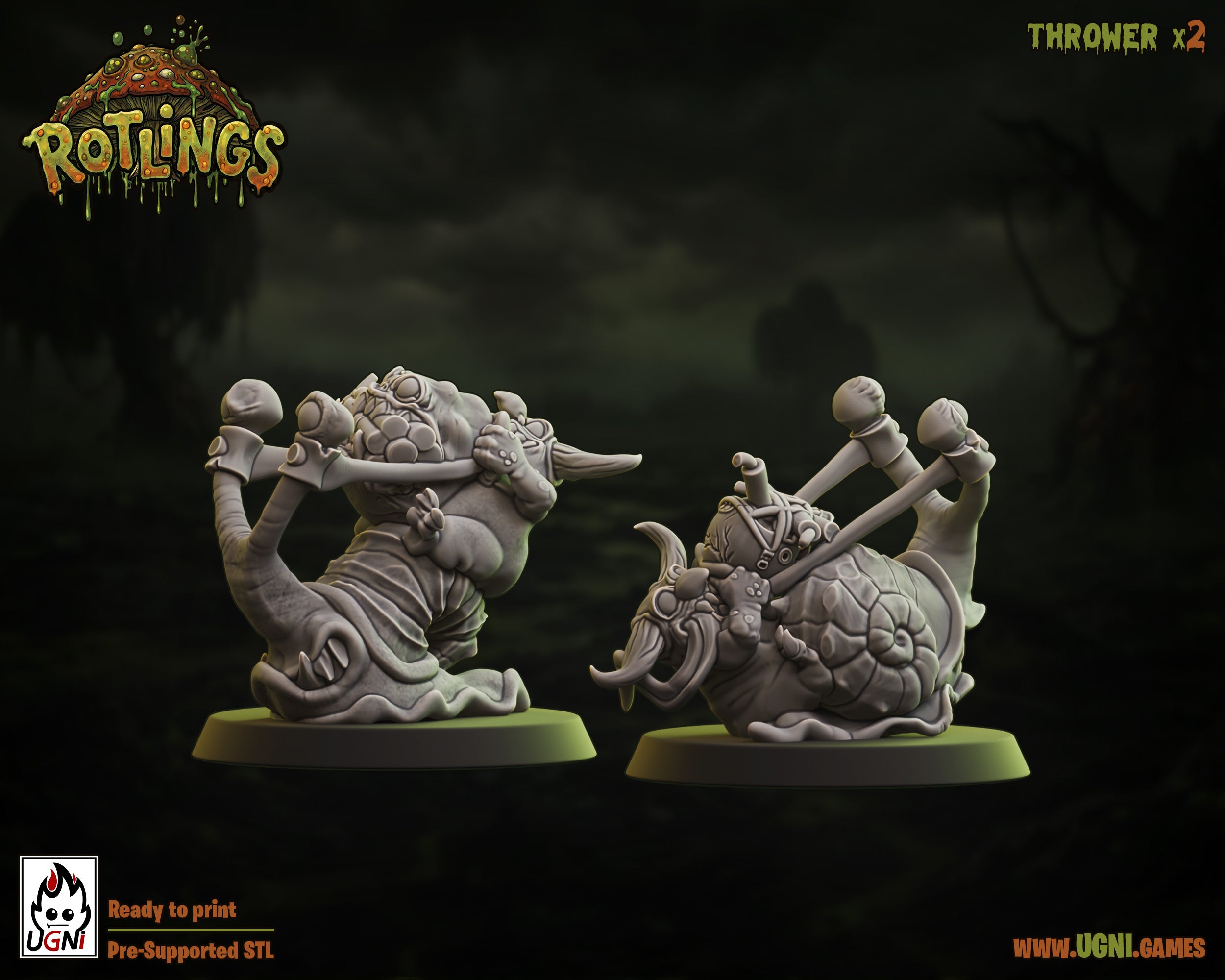 Rotlings Fantasy Football - Wargaming Tabletop Team - By Ugni Miniatures