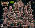 Easter Bunnies - Frog Proxy - Old Forest Alliance Booster - Fantasy Football - Wargaming Team By Ugni Miniatures