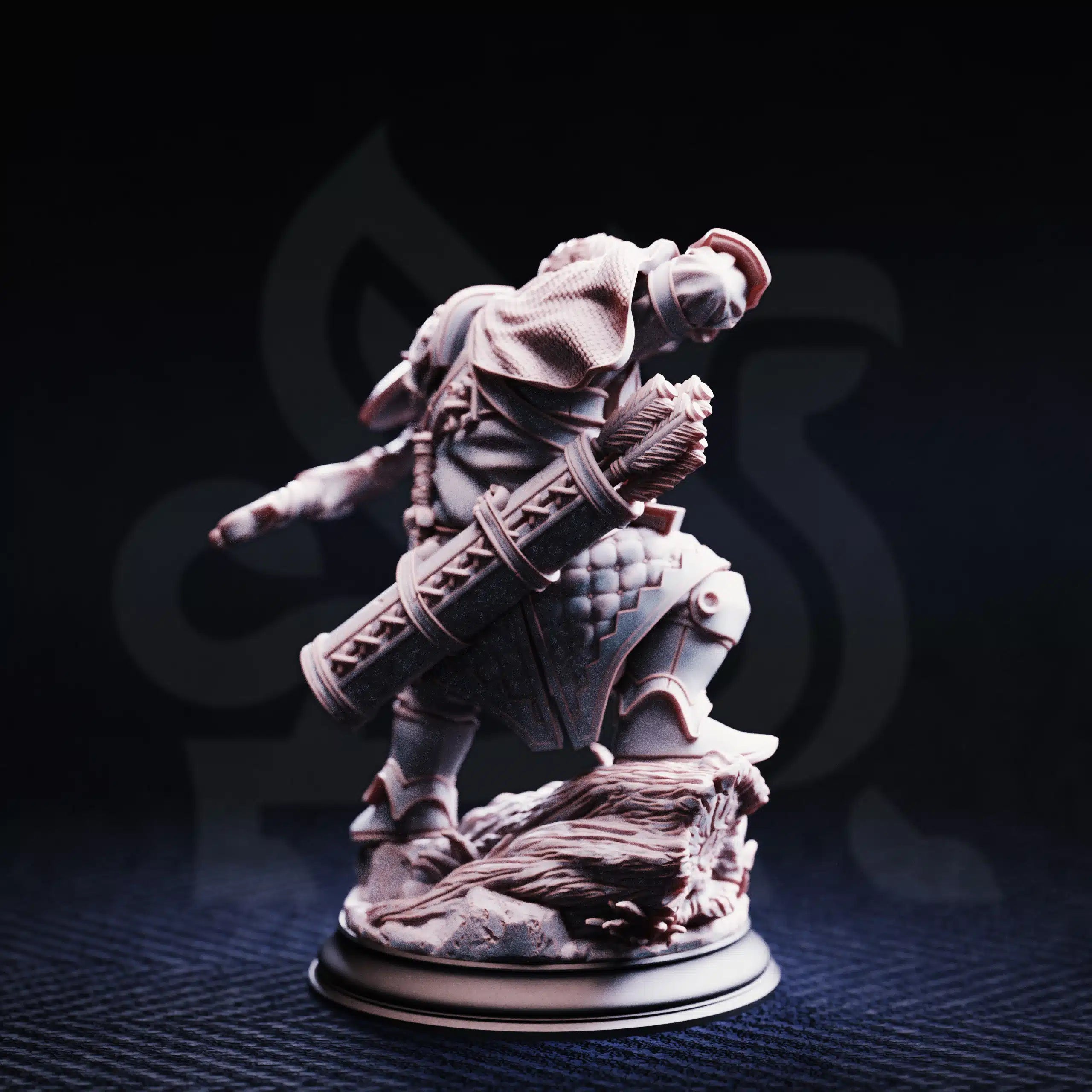 Achtum of the Meadow – Ranger of Renmaeth - Medium Tabletop Miniature By DM Stash
