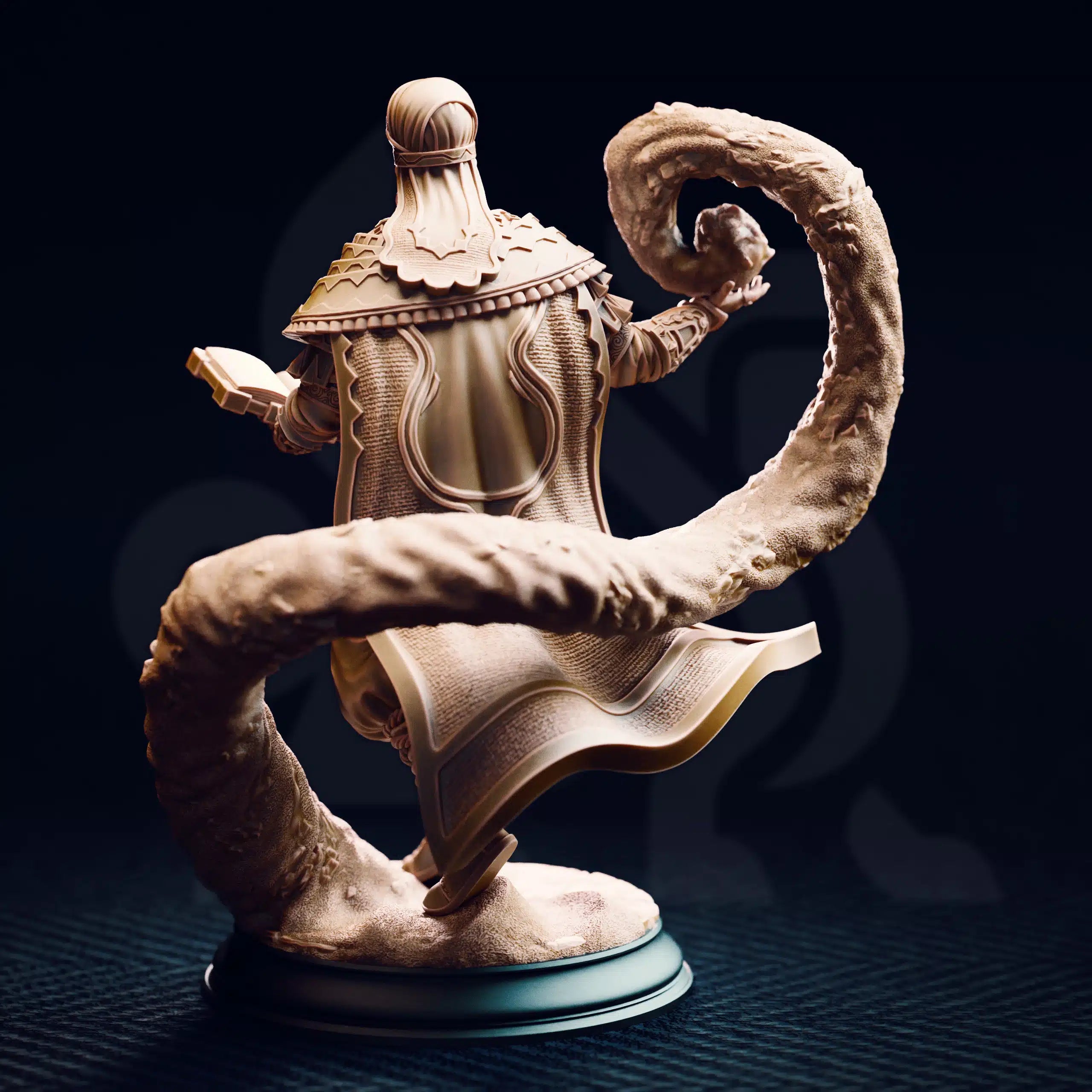 Ahmarai Waqalas – Time Wizard - Medium Tabletop Miniature By DM Stash