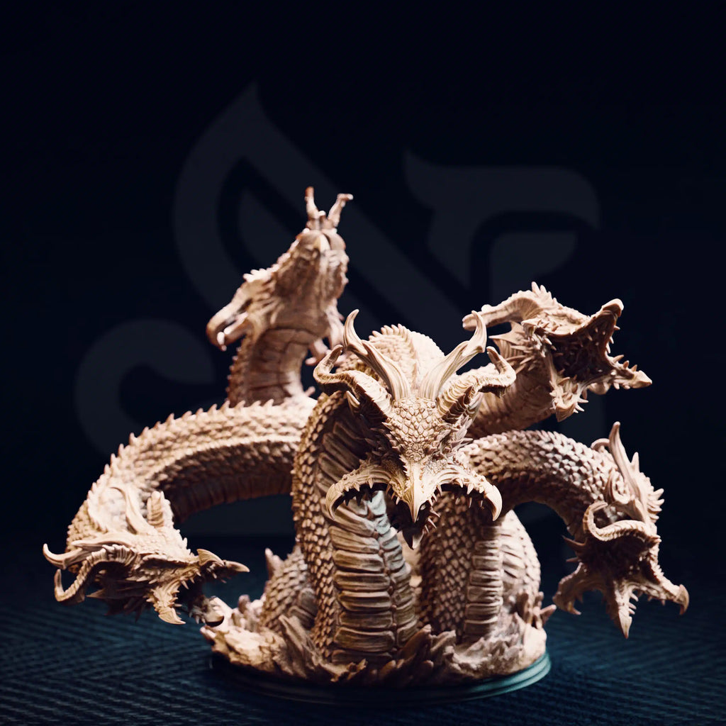 Algaira – Hydra of the Shifting Dunes - Huge Tabletop Miniature By DM Stash