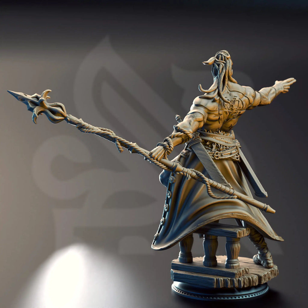 Arakun of the Wastes – Colossal First Mate - Medium Tabletop Miniature By DM Stash