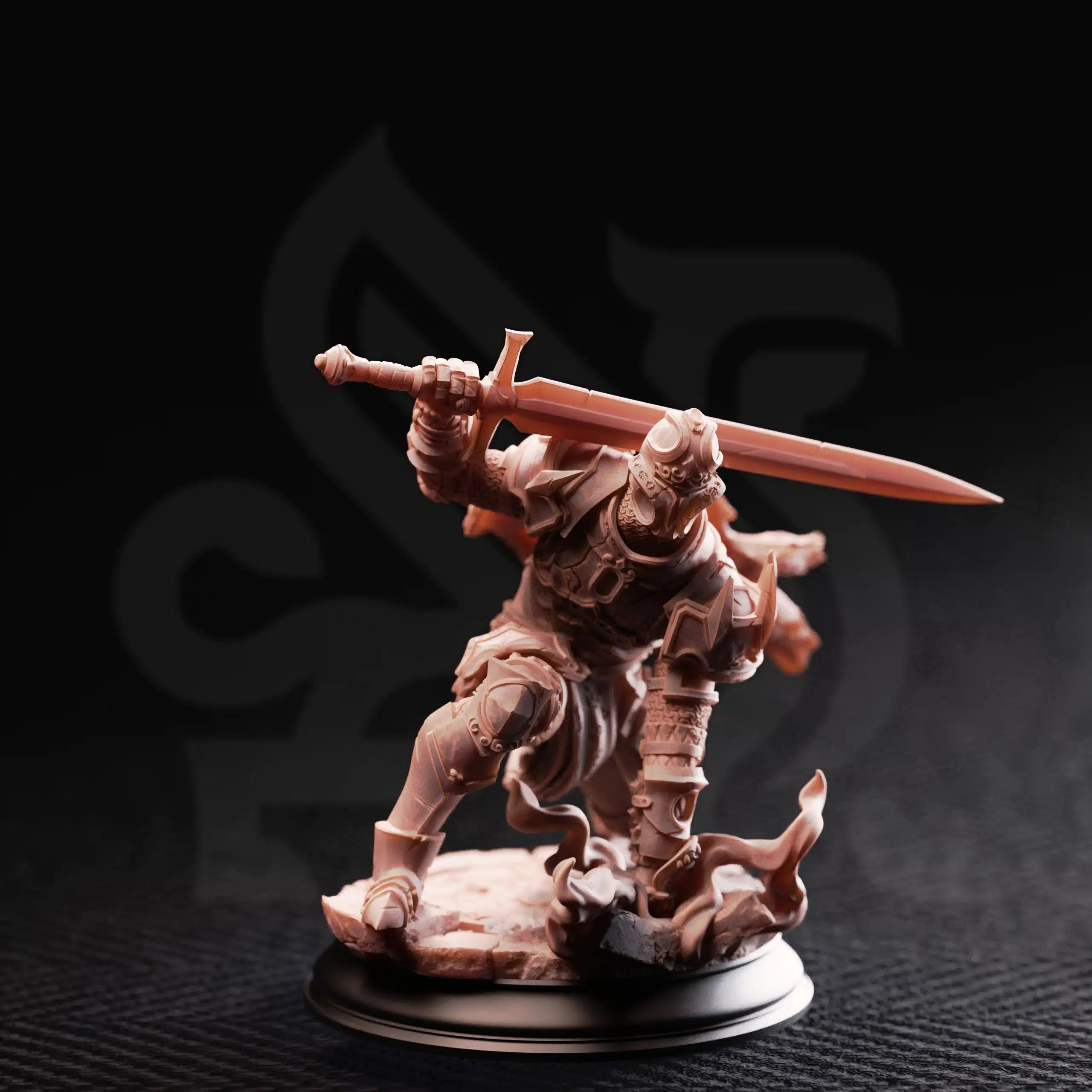 Arcane Armour of the Bastion - 3 Options - Medium Tabletop Miniature by DM Stash