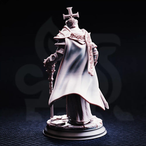 Arch Paladin Tyrius III – Will of Erdrydion - Medium Tabletop Miniature By DM Stash