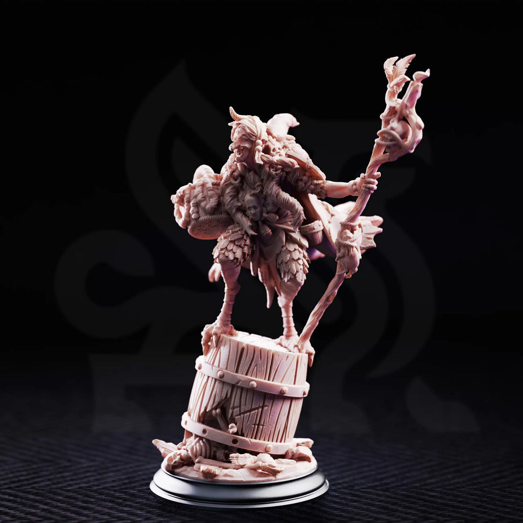 Baba Yaga – Ancient Witch - Medium Tabletop Miniature By DM Stash
