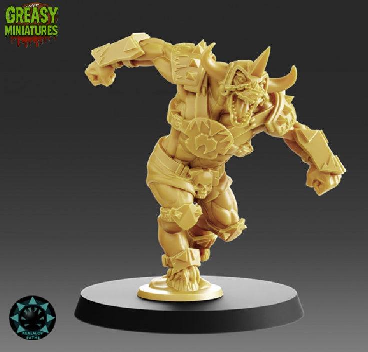 Demon 'Bloodbath' Warriors - Realm Of Paths - Tabletop Wargaming Team - Bloodbath Team