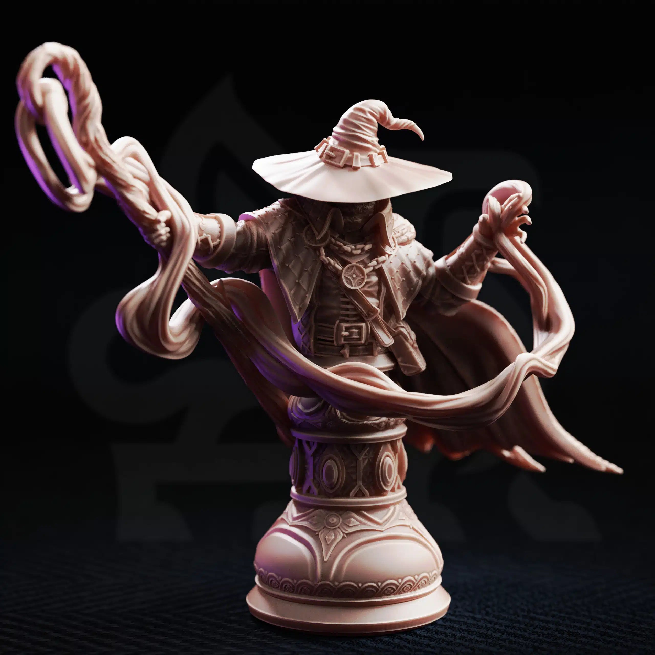 Big Hat Harrison – Professor of the Unknown (Bust) - By DM Stash