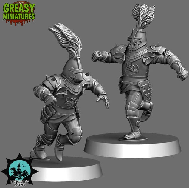 Human Noble Knights - Grail Guardians - By Realm Of Paths - Fantasy Football -