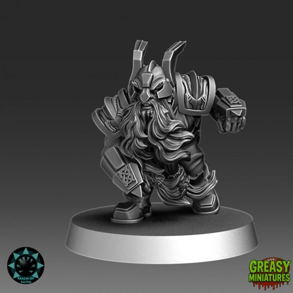 Dwarf Ironbolts Tabletop Wargaming Team - Realm of Paths - + Support Staff