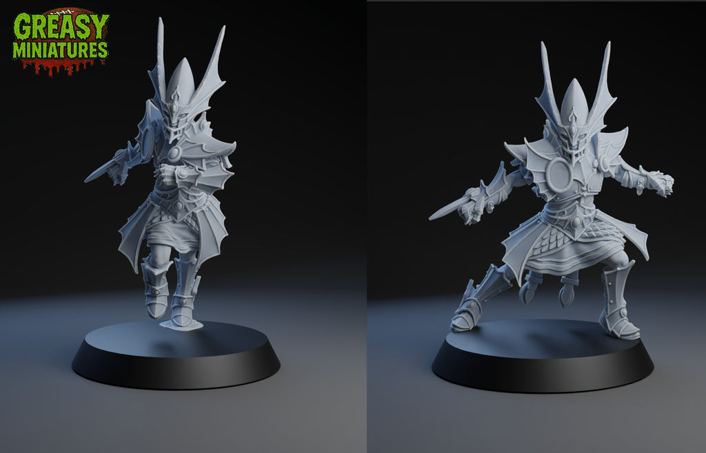 Noble Elf Team - Fantasy Football Miniatures by Brutefun Miniatures