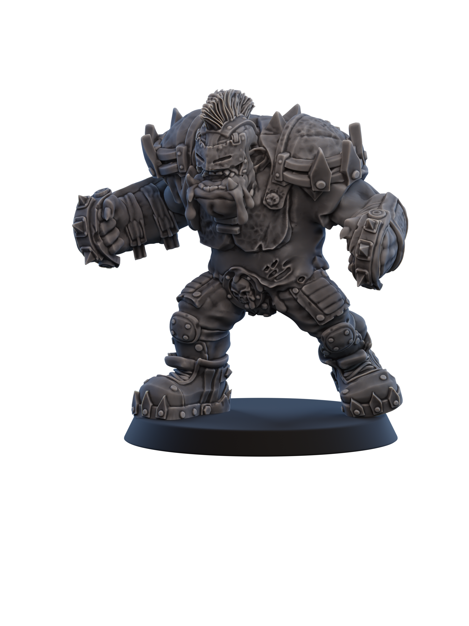 The Goop Troop - Orc Team - Greasy Miniatures X Ugni Miniatures Collaboration