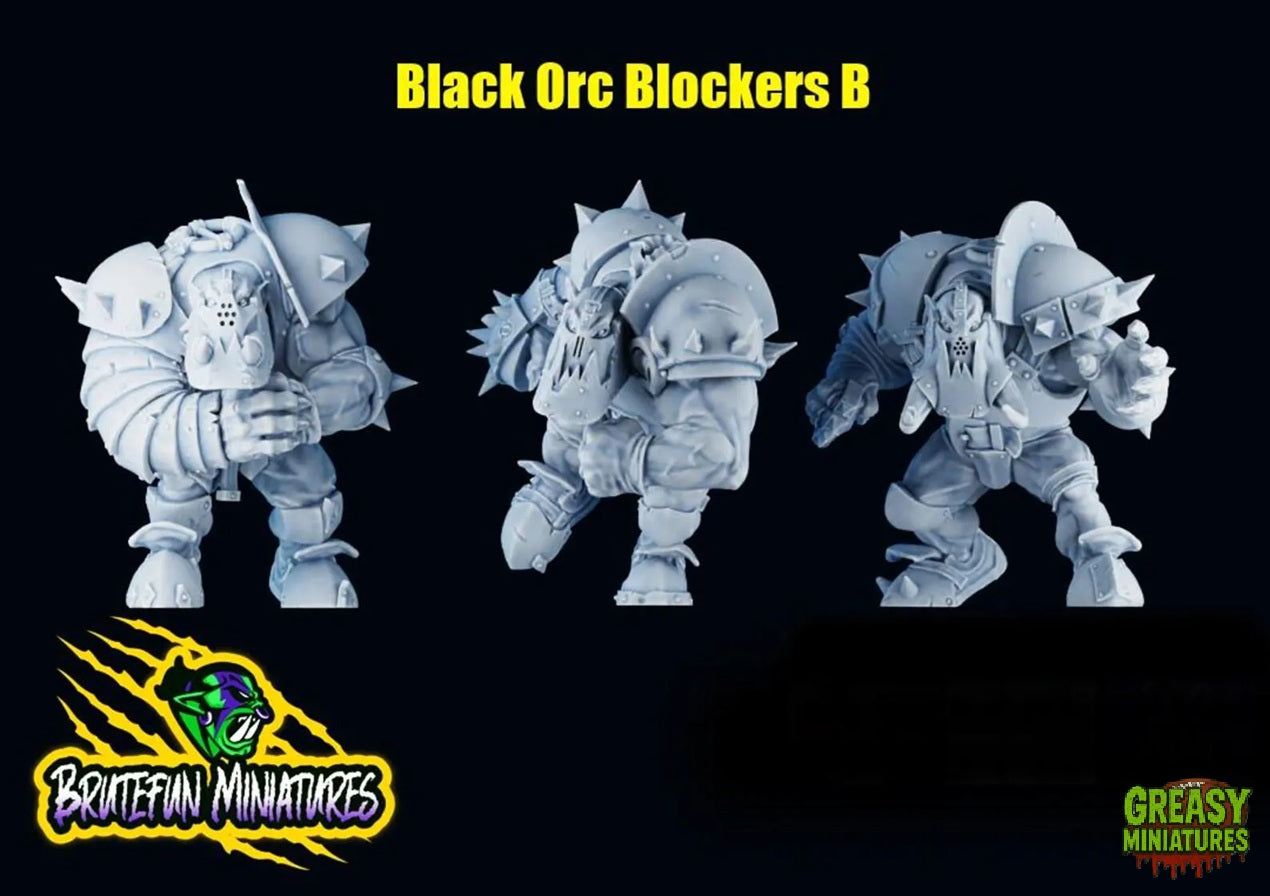 Black Orc - Brutefun Miniatures - Fantasy Football Team