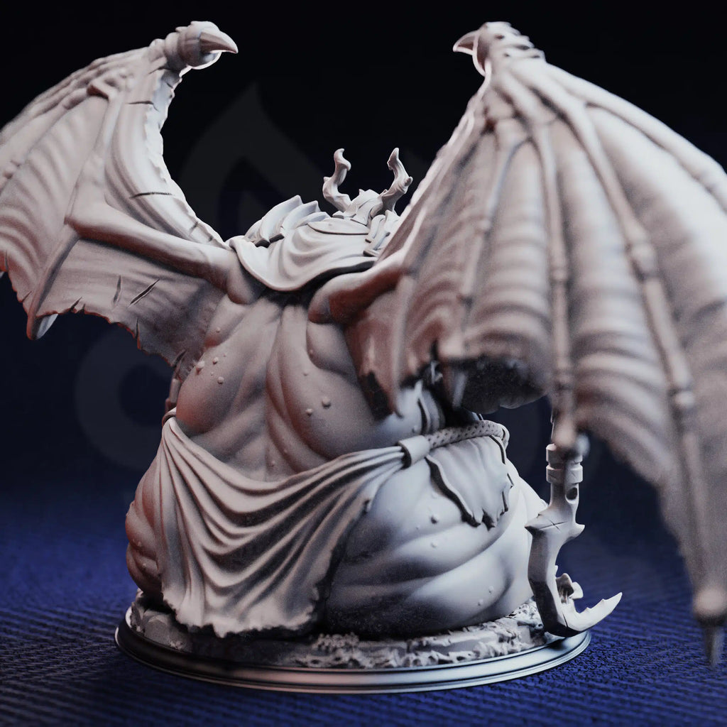 Bodge the Ravenous – Gluttony Devil - Huge Tabletop Miniature By DM Stash