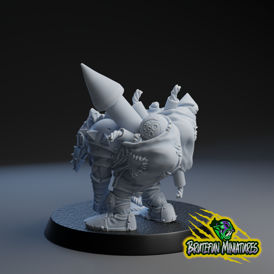 Bomber - Goblin - Famous Player - Fantasy Football By Brutefun Miniatures