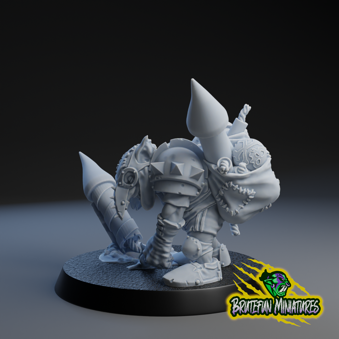 Bomber - Goblin - Famous Player - Fantasy Football By Brutefun Miniatures