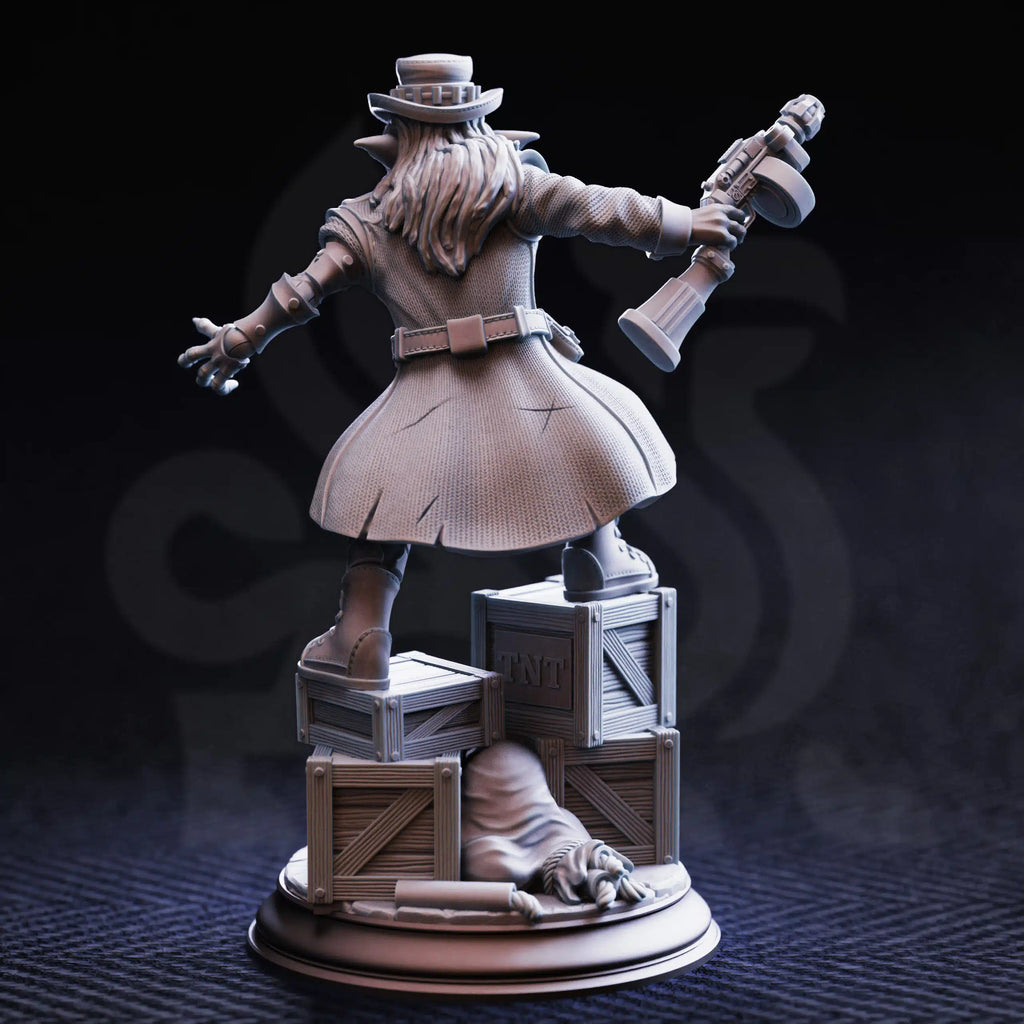 Brains – Manic Goblin Gangster - Medium Tabletop Miniature By DM Stash
