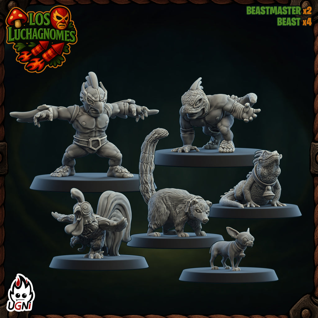Los Luchagnomes - Fantasy Football - Wargaming Team By Ugni Miniatures