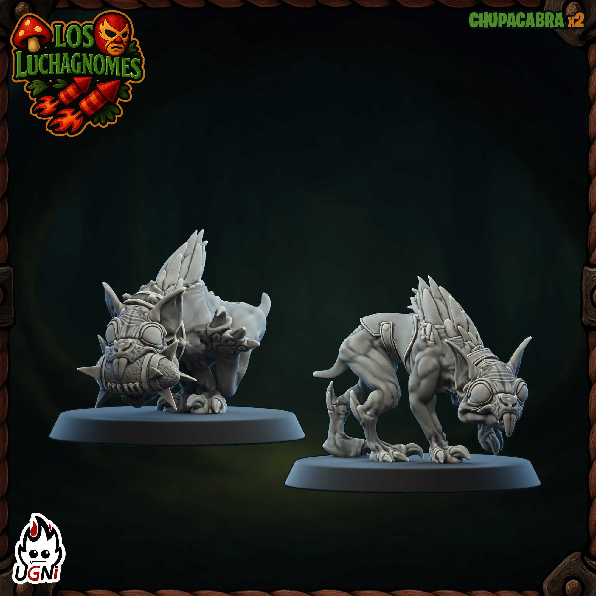 Los Luchagnomes - Fantasy Football - Wargaming Team By Ugni Miniatures
