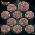 Woodland Floor Resin Bases - Designed By Ugni Miniatures
