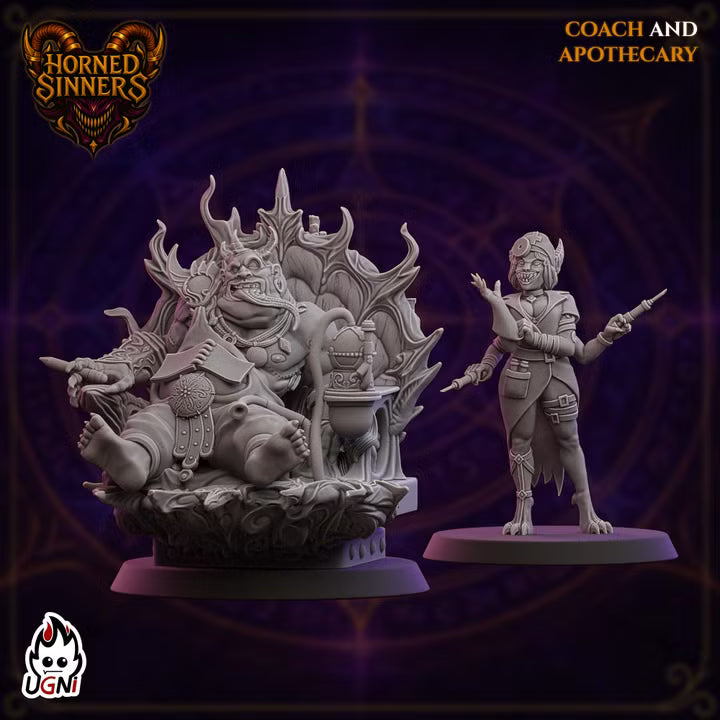 Horned Sinners- ChaosBorn - Wargaming - Fantasy Football Team - By Ugni Miniatures