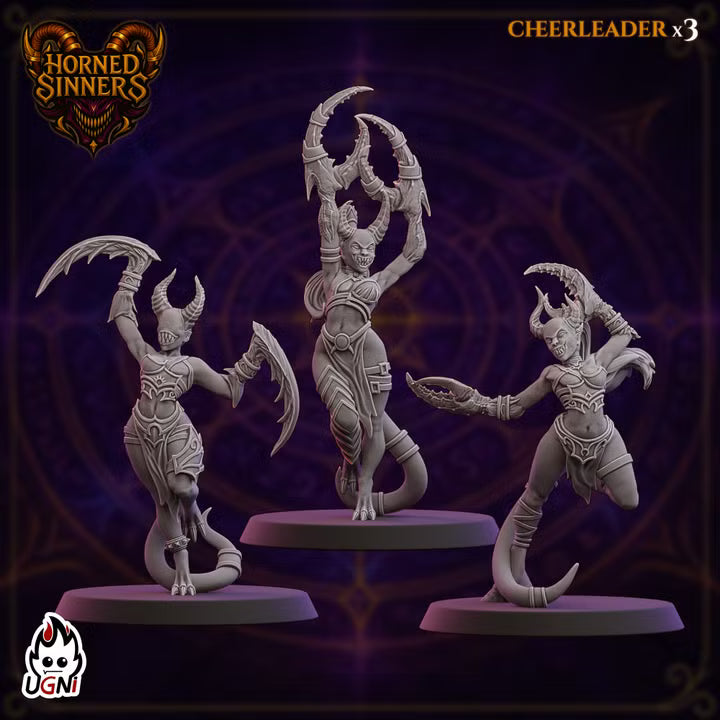 Horned Sinners- ChaosBorn - Wargaming - Fantasy Football Team - By Ugni Miniatures