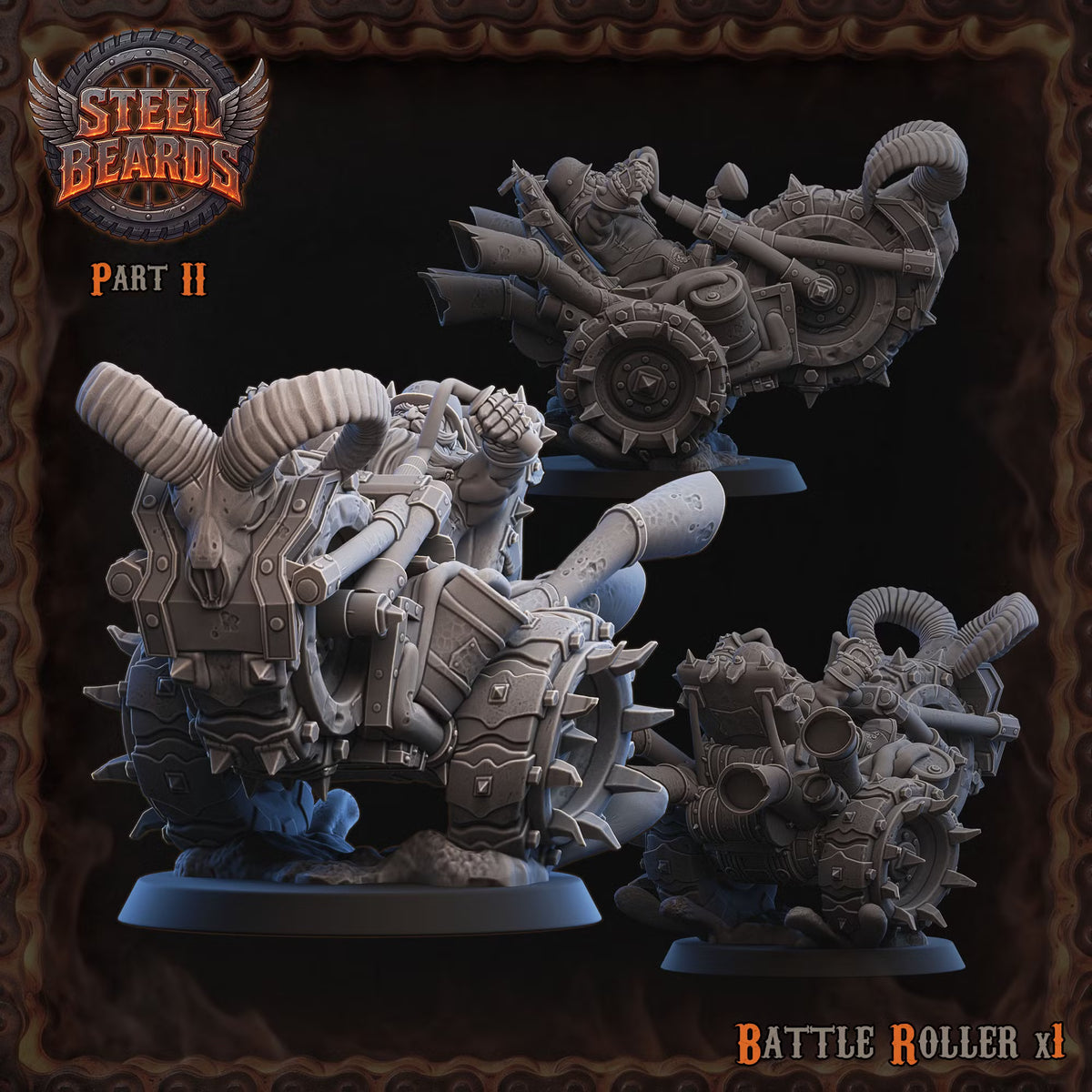 Steel Beards - Dwarven Team - Wargaming - Fantasy Football - By Ugni Miniatures