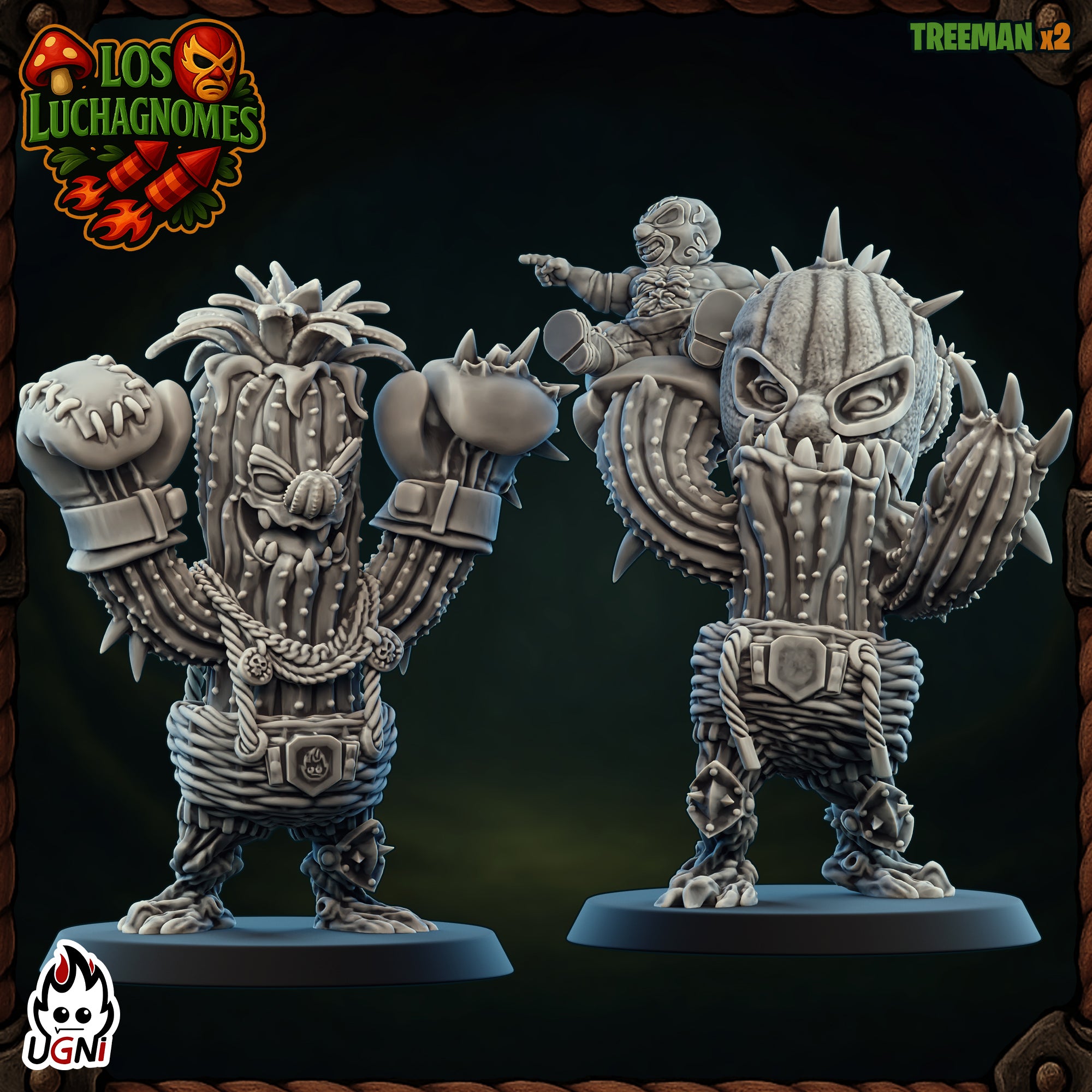 Los Luchagnomes - Fantasy Football - Wargaming Team By Ugni Miniatures