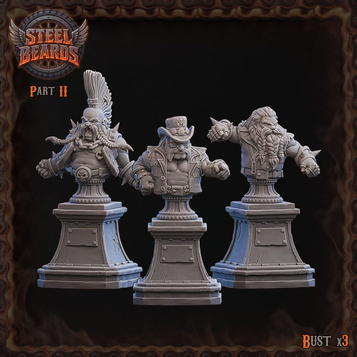 Steel Beards - Dwarven Team - Wargaming - Fantasy Football - By Ugni Miniatures