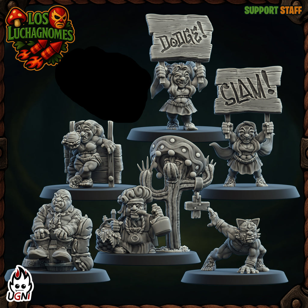 Los Luchagnomes - Fantasy Football - Wargaming Team By Ugni Miniatures